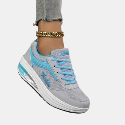 Chaussures Femme Soutien Confort – Bien-Être au Quotidien Electro Paris Gris et bleu 35