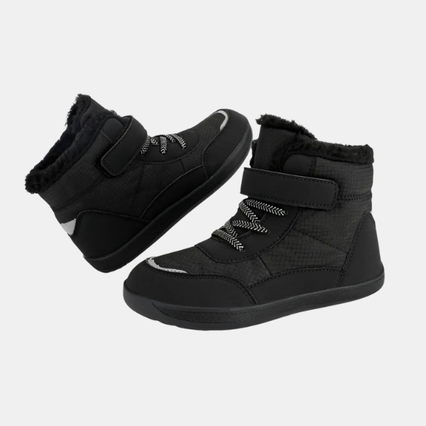 Chaussures Minimalistes Enfants – Chaudes et Imperméables Electro Paris Noir 25 | 3 - 4 ans