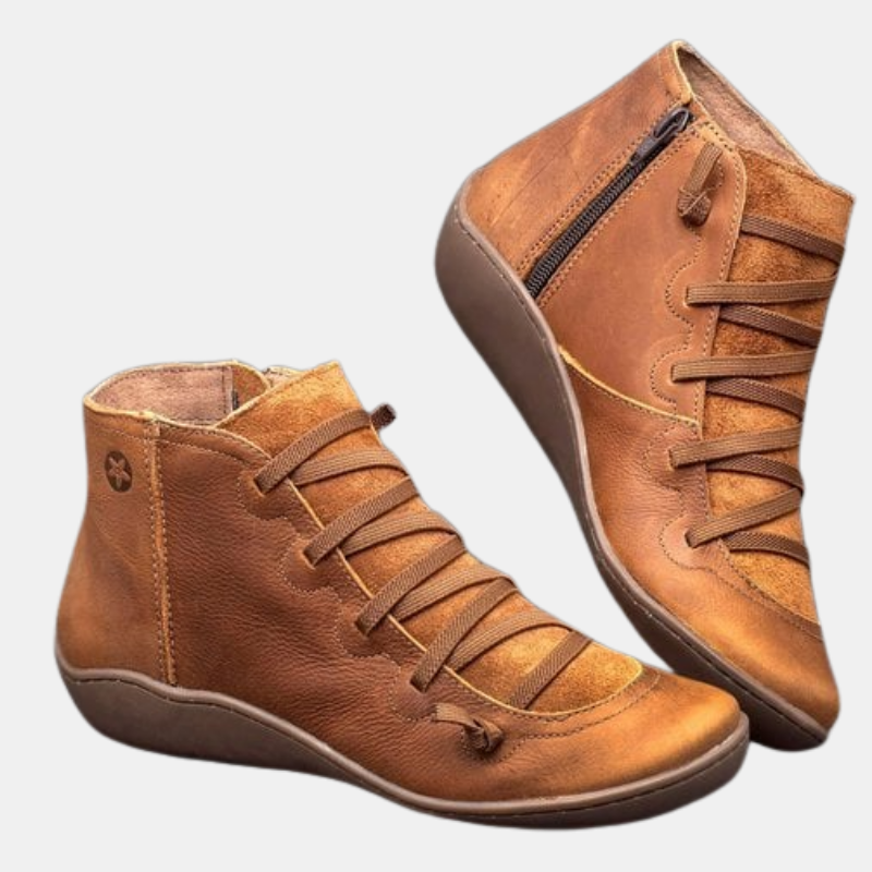 Chaussures Confort en Cuir Arvane pour Homme – Soutien Anatomique et Élégance Quotidienne Chaussures orthopédiques Electro Paris Marron 35