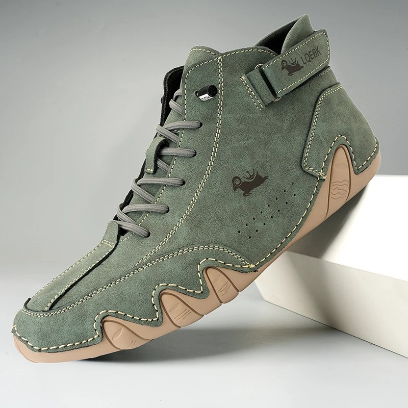 Chaussures de Marche Orthopédiques pour Homme et Femme – Baskets Respirantes avec Soutien de Voûte Plantaire Chaussures de marche Electro Paris Vert foncé 37