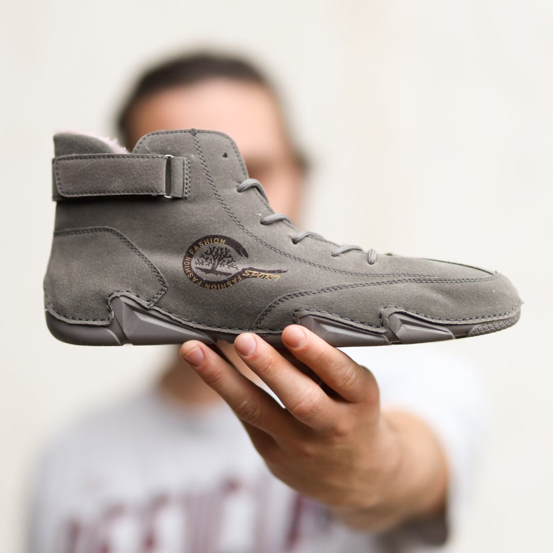 Chaussures de Marche Orthopédiques pour Homme et Femme – Baskets Respirantes avec Soutien de Voûte Plantaire Chaussures de marche Electro Paris Gris 36