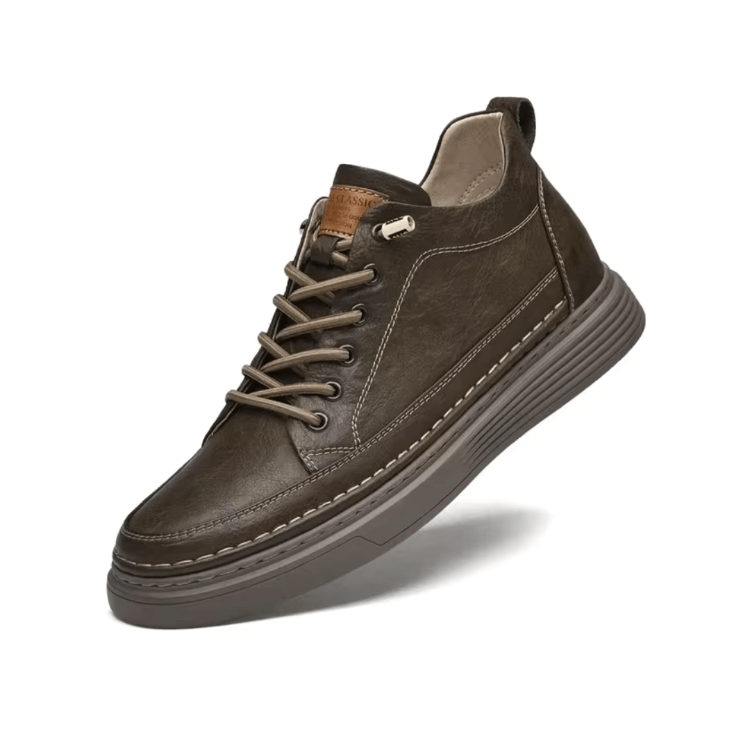 Chaussures Orthopédiques en Cuir pour Homme Chaussures orthopédiques pour hommes Electro Paris Marron selle 38