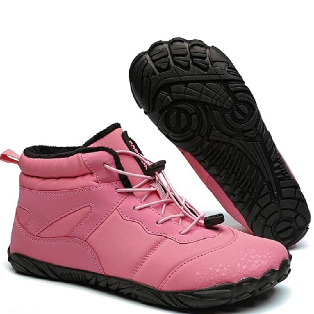 Chaussures Barefoot Imperméables pour la Randonnée – Chaussures de Trekking Minimalistes pour Homme et Femme Chaussures de randonnée Electro Paris Rose 35