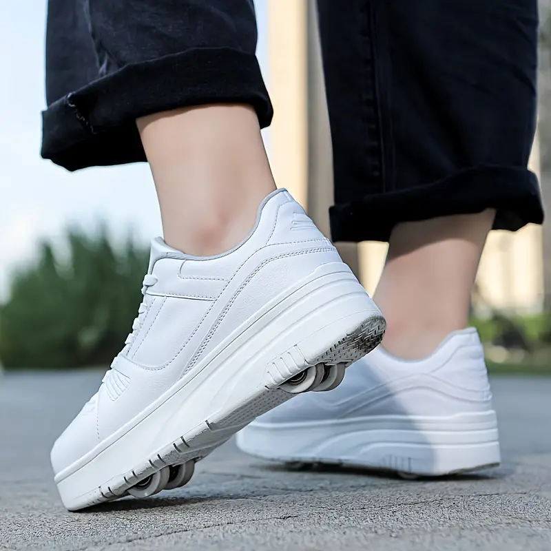 Chaussures De Sport – Chaussures À Roulettes Polyvalentes Pour Enfants Et Adultes Patins à roulettes Electro Paris