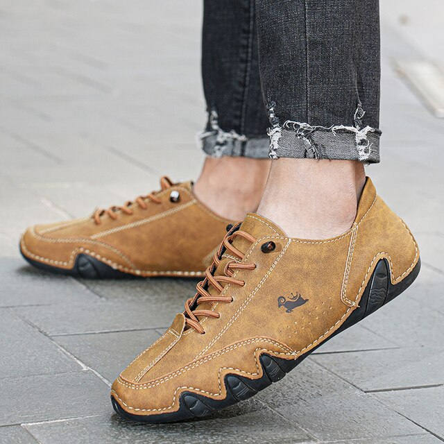 Chaussures Barefoot en Cuir pour la Marche – Chaussures Minimalistes Unisexes à Boîte à Orteils Large Chaussures Electro Paris