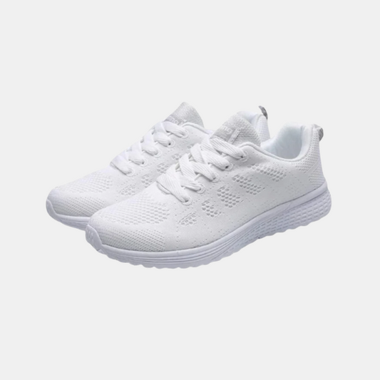 Chaussures de Marche Orthopédiques pour Femme – Baskets Légères et Respirantes pour un Confort Quotidien Baskets Electro Paris Blanc 36