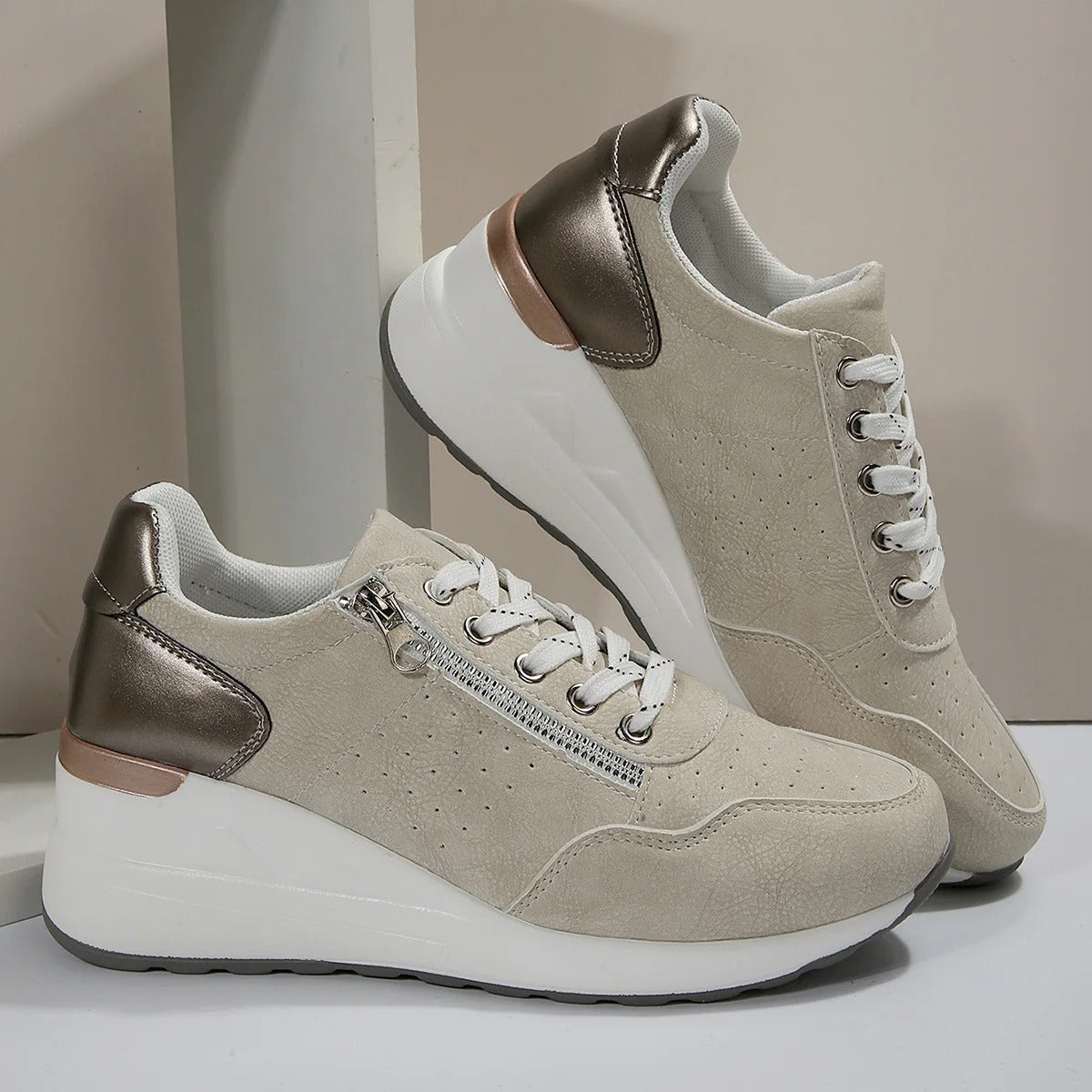 Chaussures de Marche Orthopédiques pour Femme – Baskets Légères avec Semelle à Coussin d'Air Chaussures orthopédiques Electro Paris