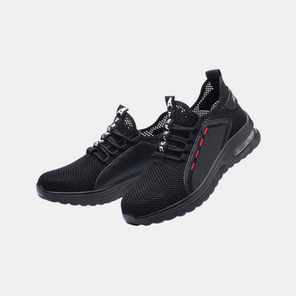 Chaussures de Sécurité Légères pour Hommes – Baskets de Travail Respirantes avec Semelle Anti-Perforation Chaussures de sécurité Electro Paris Noir 36