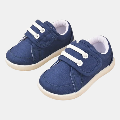 Chaussures pieds nus souples pour la marche des enfants Electro Paris Bleu 15 | 12 - 18 mois