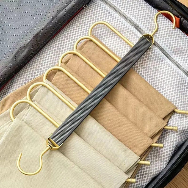 Cintre à Pantalons en Aluminium – Rangement Gain de Place Electro Paris