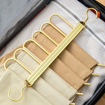 Cintre à Pantalons en Aluminium – Rangement Gain de Place Electro Paris