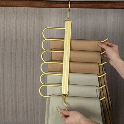 Cintre à Pantalons en Aluminium – Rangement Gain de Place Electro Paris