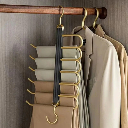 Cintre à Pantalons en Aluminium – Rangement Gain de Place Electro Paris