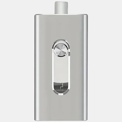 Clé USB Multiport 3-en-1 – Stockage Pratique Electro Paris Argent 64 Go