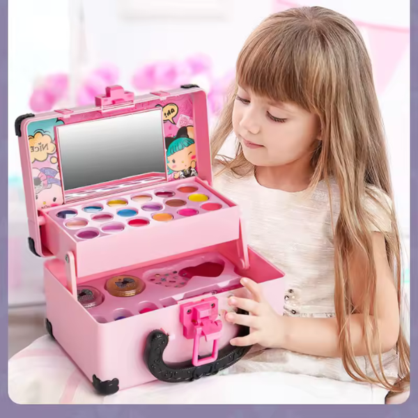 Coffret de Maquillage Féérique pour Enfants – Accessoires Créatifs Makeup Electro Paris