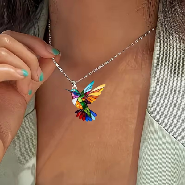 Collier Colibri – Élégance et Raffinement Electro Paris Argent Collier