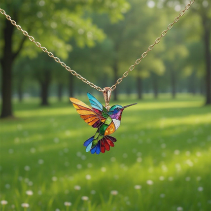 Collier Colibri – Élégance et Raffinement Electro Paris