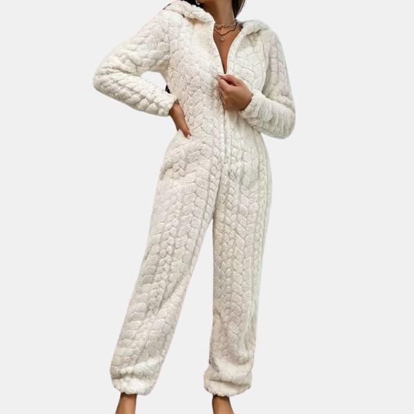 Combinaison à Capuche Femme – Douce et Confortable Onesie Electro Paris