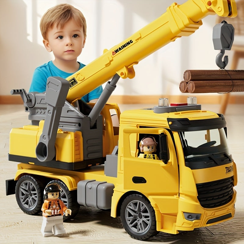 Camion Grue De Jeu Pour Enfants Avec Lumières Sons Et Bras Mobile Black Friday Deal Toys Electro Paris