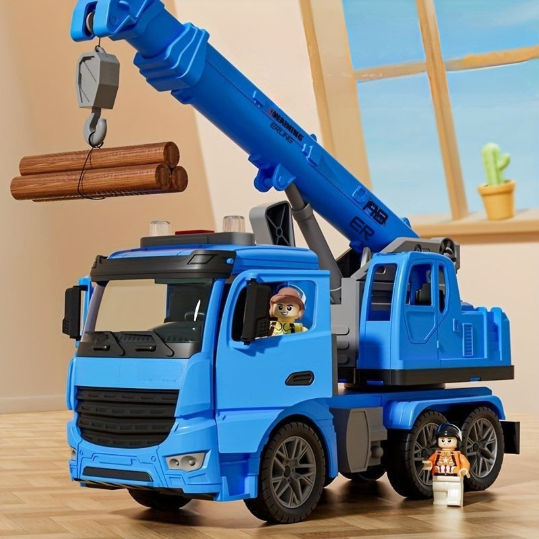 Camion Grue De Jeu Pour Enfants Avec Lumières Sons Et Bras Mobile Black Friday Deal Toys Electro Paris