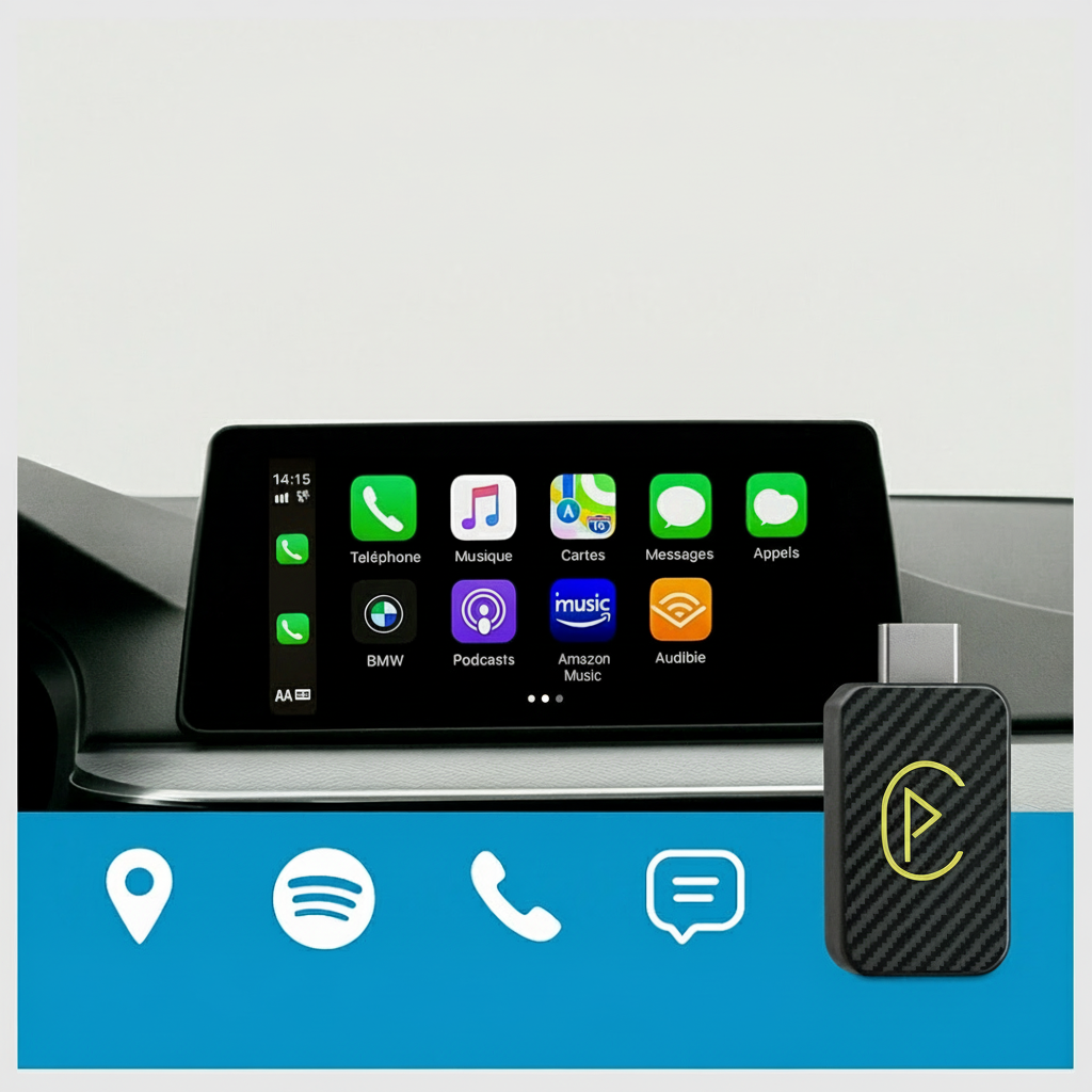 Adaptateur Sans Fil Pour CarPlay Pour Une Connexion Intelligente Et Fluide Dans Votre Voiture Carplay Electro Paris