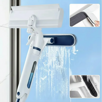 Nettoyeur De Vitres 3-en-1 Avec Manche Télescopique Pour Un Nettoyage Rapide Et Facile House cleaning tool Electro Paris