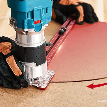 Règle 3-en-1 pour Rainure de Fraise – Outil de Mesure et de Guidage de Précision pour le Travail du Bois Tools Electro Paris