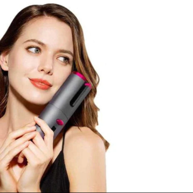 Styler Sans Fil Pour Boucles Parfaites Et Waves Définies Avec Contrôle LCD Et Chauffe Rapide Hair styling tool Electro Paris