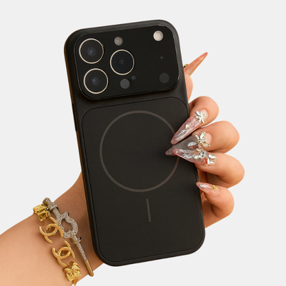 Coque Magnétique pour iPhone – Protection Élégante avec Anneau Intégré Electro Paris Noir iPhone Air
