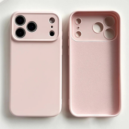Coque en Silicone Antichoc avec Prise Sécurisée pour iPhone Electro Paris Rose Pour iPhone 16