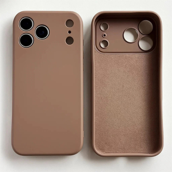 Coque en Silicone Antichoc avec Prise Sécurisée pour iPhone Electro Paris Café Pour iPhone 16