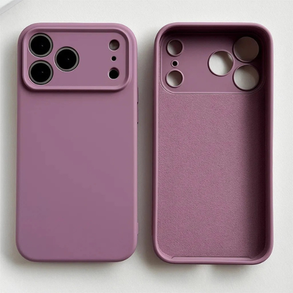Coque en Silicone Antichoc avec Prise Sécurisée pour iPhone Electro Paris Violet Pour iPhone 16