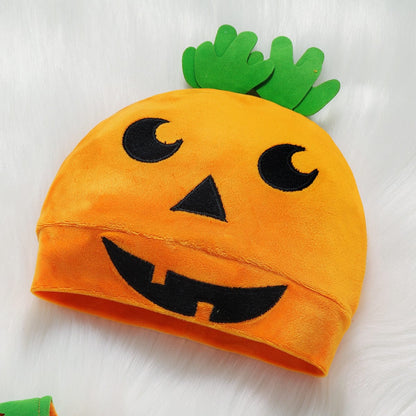 Déguisement de Citrouille pour Adultes – Costume d'Halloween avec Chapeau Costumes Electro Paris