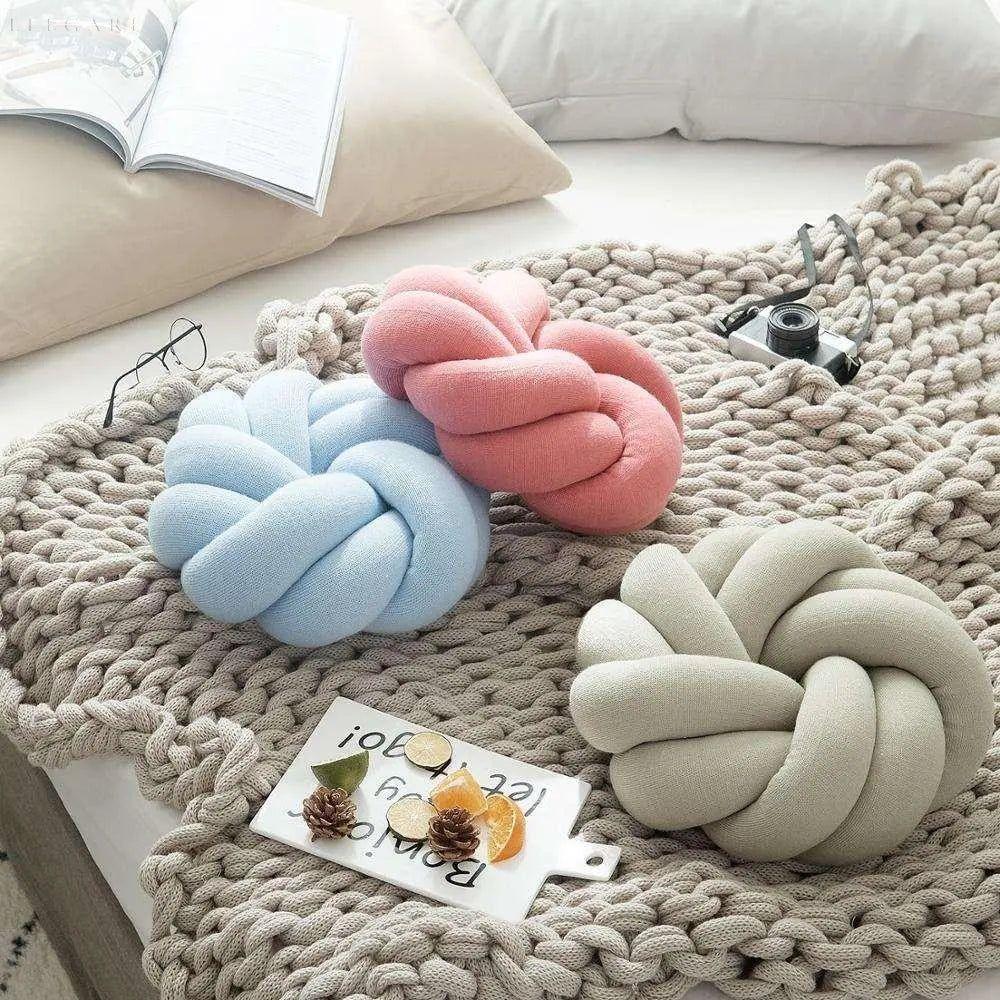 Coussin Nœud Décoratif En Coton Pour Intérieurs Modernes Et Confort Accru Pillow Electro Paris