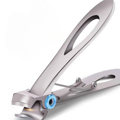 Coupe Ongles Professionnel Ergonomique – Pince à Ongles pour Ongles Épais Outils de soin des ongles Electro Paris Argent 1 x petit 1 x grand