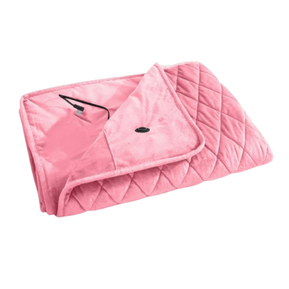 Coussin Chauffant Électrique pour Siège et Dossier – Assise Chauffante Portable pour Chaise et Bureau Coussins et couvertures chauffants Electro Paris Rose Pas de fermeture éclair