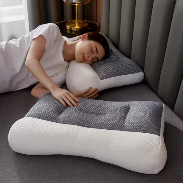 Coussin Orthopédique Ergonomique – Support Confortable pour le Cou et Toutes Positions de Sommeil Poduszki Electro Paris