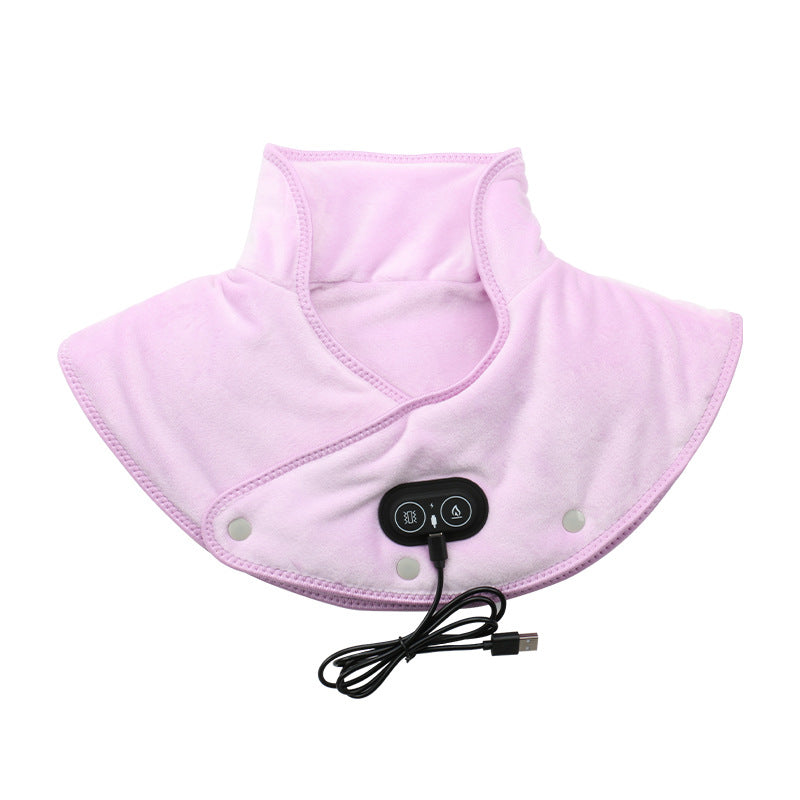 Coussin Chauffant Ergonomique avec Massage Vibrant pour Cou et Épaules Coussins chauffants et masseurs Electro Paris Violet