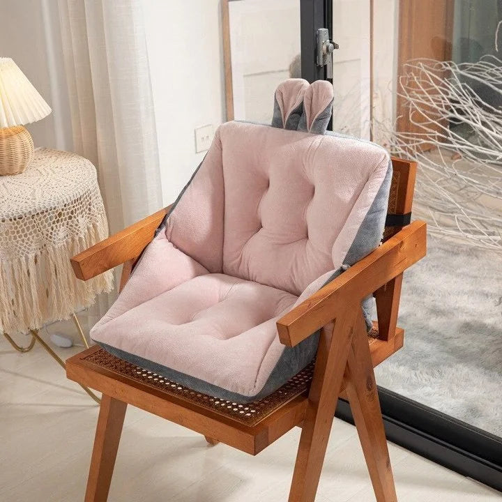 Siège rembourré ergonomique pour un soutien lombaire et un confort optimal Coussins de chaise de bureau Electro Paris Rose