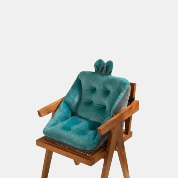 Coussin de Siège Orthopédique pour Sciatique et Coccyx – Coussin Ergonomique en Mousse à Mémoire de Forme Coussins de siège Electro Paris Bleu