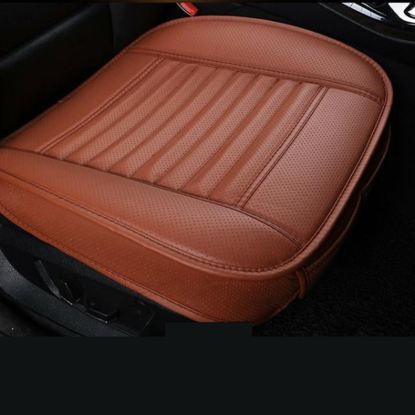 Coussin de siège voiture en cuir confort avec charbon actif Electro Paris Orange