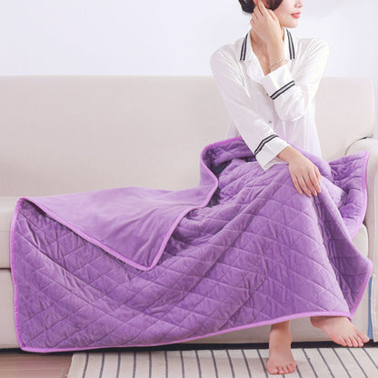 Châle Couverture Chauffante USB – Coussin Chauffant Portable pour le Bureau et les Voyages Coussins et couvertures chauffants Electro Paris Violet