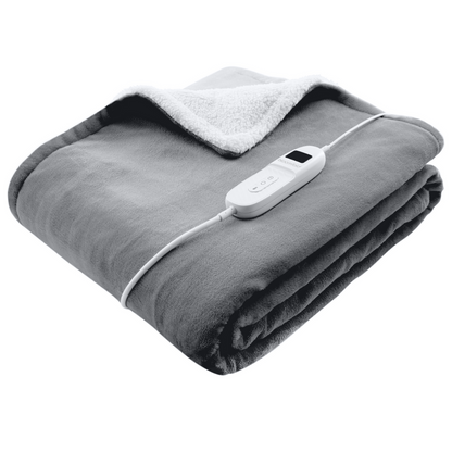 Couverture Chauffante en Polaire Douce – Grand Plaid Chauffant avec Minuterie et Protection Surchauffe Couvertures Électriques Electro Paris Default