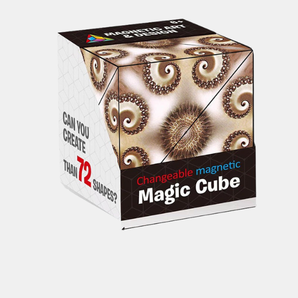 Cube Magique Educatif – Stimule Imagination et Apprentissage Barn Electro Paris Marron