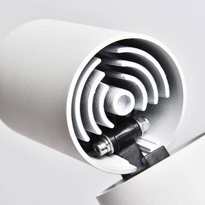 Cylindre Spot LED Orientable – Aluminium Brossé, Éclairage Économique et Flexible Éclairage Electro Paris