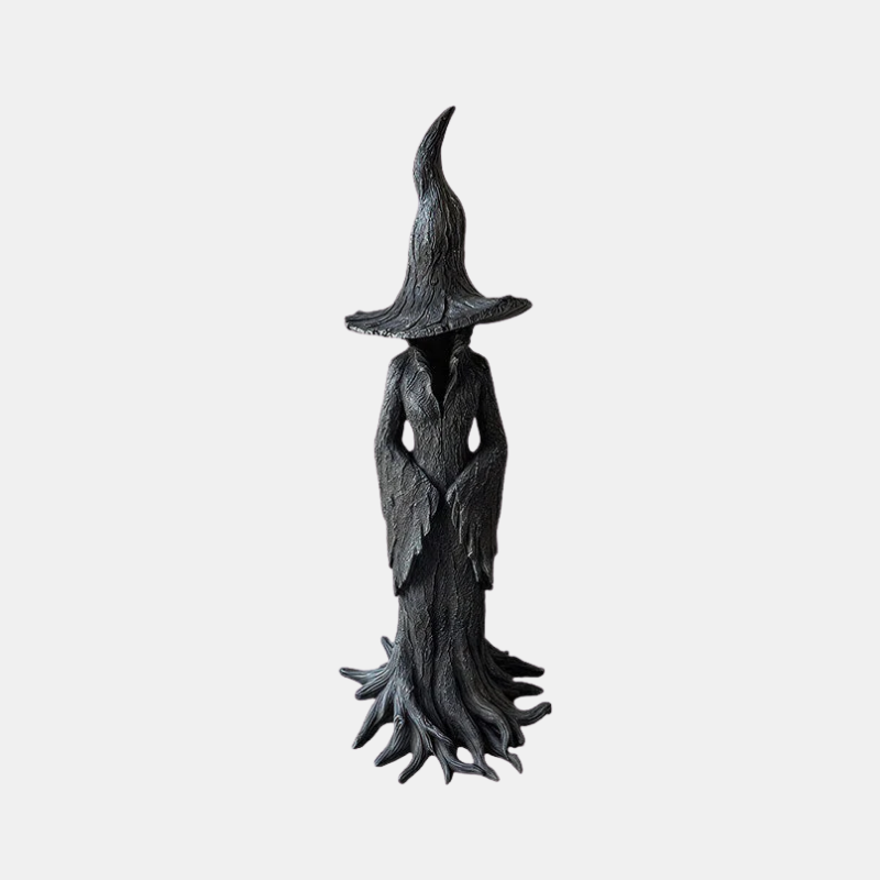 Décoration – Figurine Sorcière de l’Ombre en Résine, 15 cm, Décoration Fantastique Noire et Violette pour Collectionneurs Figurines et Statues Electro Paris