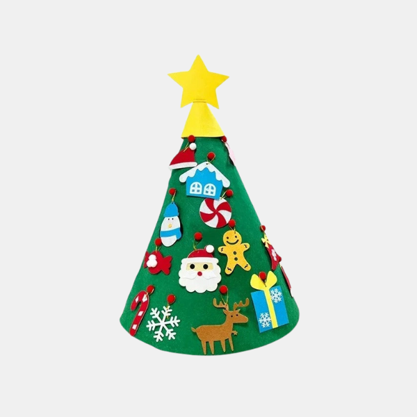 Décoration Père Noël en Feutrine DIY – Suspension Murale de Noël 3D pour Enfants Décorations saisonnières Electro Paris 3D-26st Ornamente