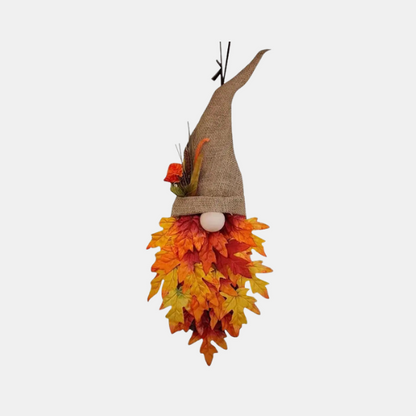 Décoration de Gnome Suspendu avec Citrouille – Suspension de Porte d'Automne pour Décor d'Halloween Décorations saisonnières Electro Paris