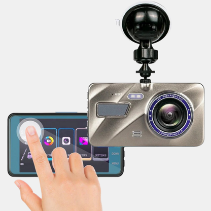 Dashcam Sans Fil Avant/Arrière – Vision Nocturne pour Voiture Dash Cam Electro Paris