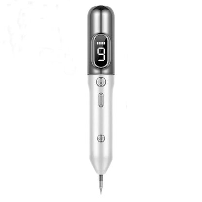 Stylo Plasma Professionnel pour l’Élimination Précise des Imperfections Cutanées Facial tool Electro Paris Argent